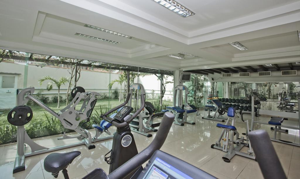 Hotel Atlantico Buzios Convention Exterior foto The gym at the hotel