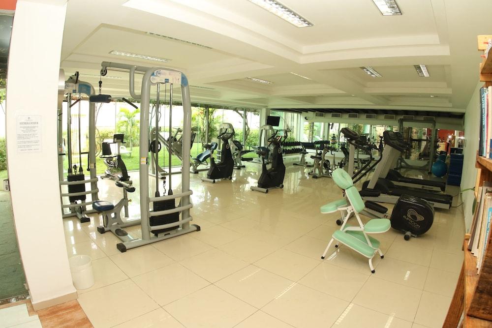 Hotel Atlantico Buzios Convention Exterior foto The gym at the hotel
